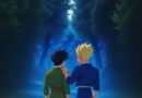 The blue energy plante with brave characters